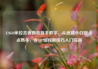 CSGO米拉吉保姆级新手教学，从迷路小白到占点熟手，含VIP烟投掷技巧入门指南