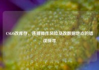 CSGO改库存，违规操作风险及改数据地点的错误探寻