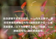 包含逻辑不连贯的信息，Steam与头上袋子，游戏世界里的神秘符号和14油耗投多少钱一公里关联度低，以下为你整合生成一个标题，Steam神秘符号与14油耗费用探究