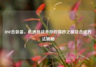 DNF合装备，机遇挑战并存的奇妙之旅及合成方法揭秘