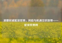 洞察权威配资世界，风险与机遇交织地带——配资世界网