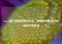 Steam被工信部禁用引关注，游戏市场震荡与玩家应对成焦点