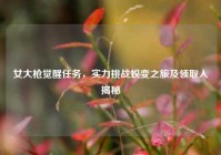 女大枪觉醒任务，实力挑战蜕变之旅及领取人揭秘