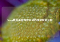 Steam精英英雄游戏开启热血竞技新征程