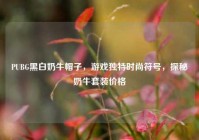 PUBG黑白奶牛帽子，游戏独特时尚符号，探秘奶牛套装价格