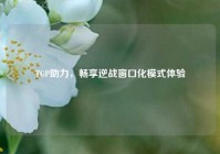 TGP助力，畅享逆战窗口化模式体验