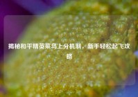 揭秘和平精英菜鸟上分机制，新手轻松起飞攻略