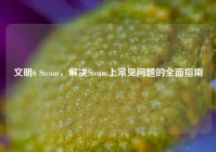 文明6 Steam，解决Steam上常见问题的全面指南