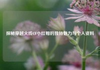 探秘穿越火线CF小红帽的独特魅力与个人资料