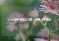 CF HD游戏玩法全攻略，畅玩战场指南