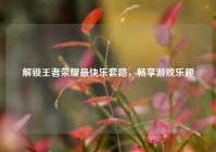 解锁王者荣耀最快乐套路，畅享游戏乐趣