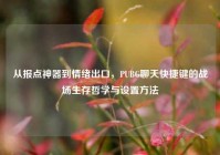 从报点神器到情绪出口，PUBG聊天快捷键的战场生存哲学与设置方法