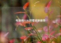 电脑端PUBG好看皮肤推荐