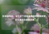 彭泽核电站，长江中下游能源版图的审慎探索、民生锚点及最新进展