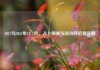 2017与2021年CF 7月，占卜探秘与活动开启新征程