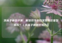 洗袜子神器评测：解放双手的日常好帮还是智商税？（洗袜子神器好用吗）