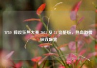 WWE 摔跤狂热大赛 2021 及 31 完整版，热血激情极致盛宴