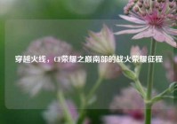 穿越火线，CF荣耀之巅南部的战火荣耀征程