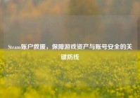 Steam账户救援，保障游戏资产与账号安全的关键防线