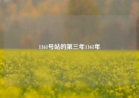 1161号站的第三年1161年