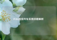 PUBG直接开车实用攻略解析