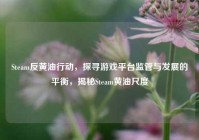 Steam反黄油行动，探寻游戏平台监管与发展的平衡，揭秘Steam黄油尺度