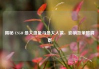 揭秘 CSGO 最大血量与最大人数，影响及策略洞察