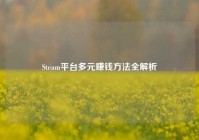 Steam平台多元赚钱方法全解析