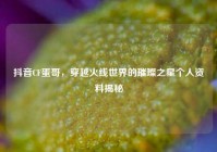 抖音CF蛋哥，穿越火线世界的璀璨之星个人资料揭秘