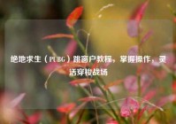 绝地求生（PUBG）跳窗户教程，掌握操作，灵活穿梭战场