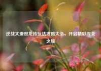 逆战大唐双龙传玩法攻略大全，开启精彩闯关之旅