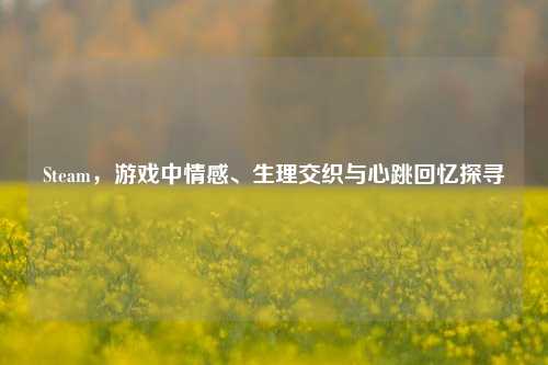 Steam,游戏中情感、生理交织与心跳回忆探寻