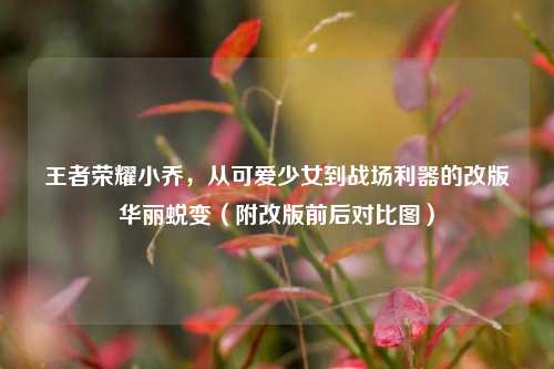 王者荣耀小乔,从可爱少女到战场利器的改版华丽蜕变(附改版前后对比图)