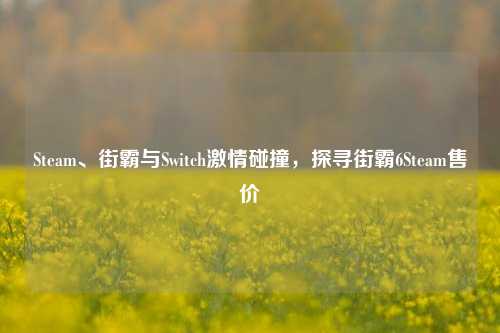 Steam、街霸与Switch激情碰撞，探寻街霸6Steam售价