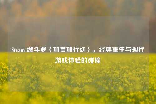 Steam 魂斗罗〈加鲁加行动〉，经典重生与现代游戏体验的碰撞