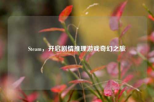 Steam，开启剧情推理游戏奇幻之旅