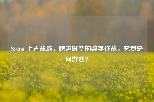 Steam 上古战场,跨越时空的数字征战,究竟是何游戏?