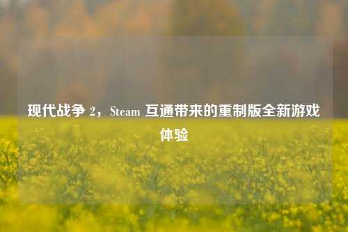 现代战争 2，Steam 互通带来的重制版全新游戏体验