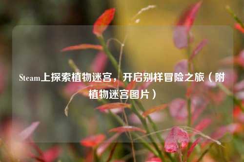 Steam上探索植物迷宫,开启别样冒险之旅(附植物迷宫图片)