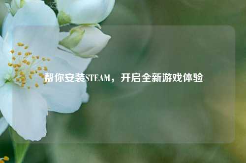 帮你安装STEAM,开启全新游戏体验