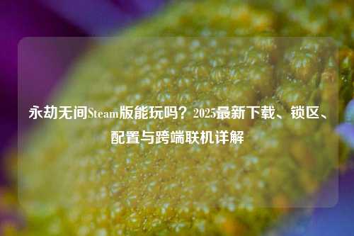 永劫无间Steam版能玩吗?2025最新下载、锁区、配置与跨端联机详解