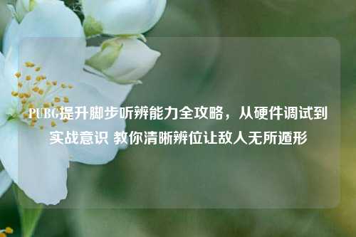 PUBG提升脚步听辨能力全攻略,从硬件调试到实战意识 教你清晰辨位让敌人无所遁形
