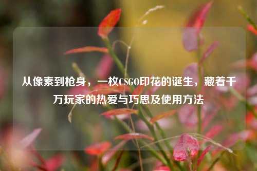 从像素到枪身,一枚CSGO印花的诞生,藏着千万玩家的热爱与巧思及使用方法